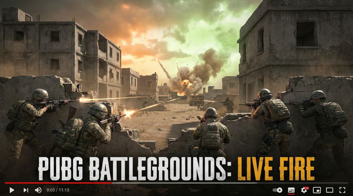 精神小妹绝地求生城市巷战视频